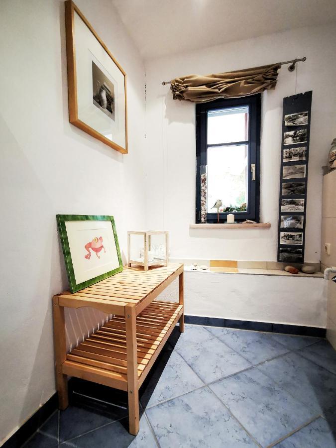 Charmantes Apartment Siebenschlaefer - Ferienwohnung Cafe 7 Weida Exteriör bild